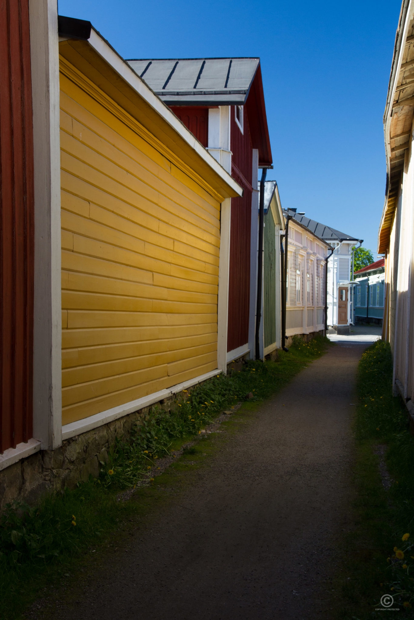 Kitukränn Vanha Rauma Suomen Kapein Katu Visual Finland