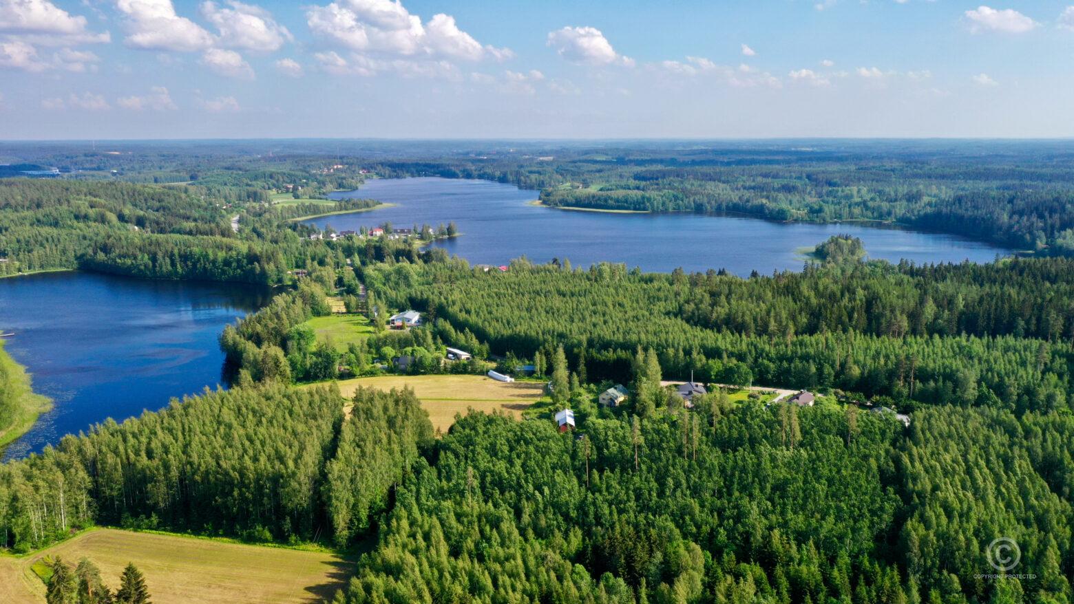 Ilmakuva Kansallismaisemasta H meenkyr Pirkanmaalla Visual Finland